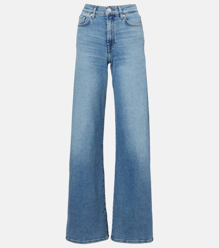 Лотта джинсы с высокой талией и широкими штанинами 7 For All Mankind, Oceanstone
Лотта джинсы с высокой талией и широкими штанинами 7 For All Mankind, Oceanstone