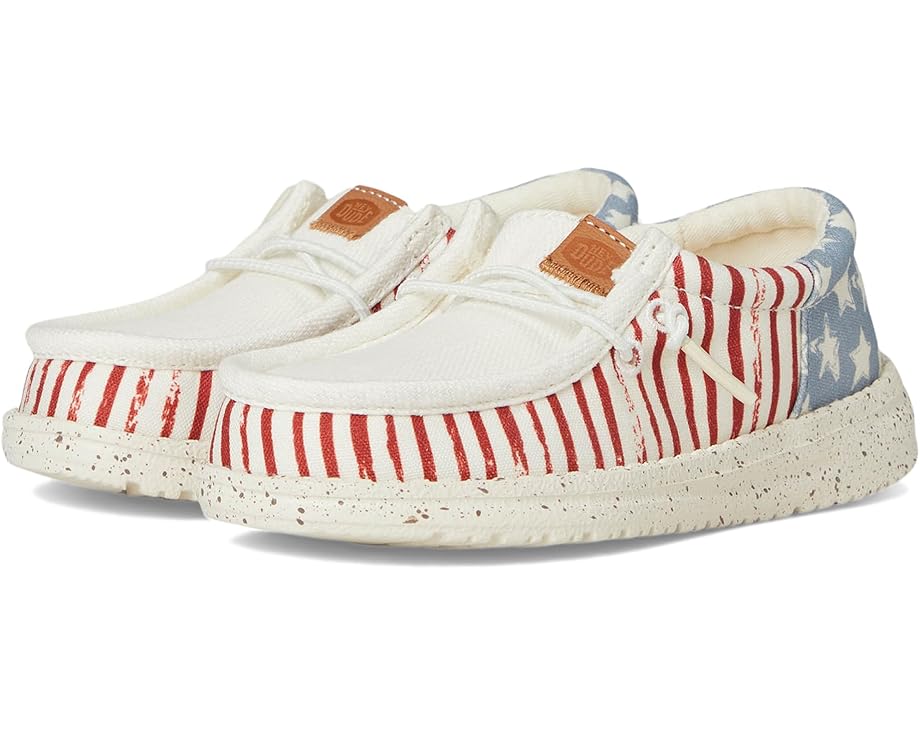 Лоферы Hey Dude Kids Wally Americana, цвет Funk American Flag
Лоферы Hey Dude Kids Wally Americana, цвет Funk American Flag