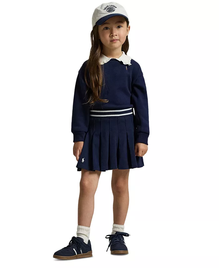 Детские шорты-юбки на резинке для девочек 2T-6X Polo Ralph Lauren, синий
Детские шорты-юбки на резинке для девочек 2T-6X Polo Ralph Lauren, синий