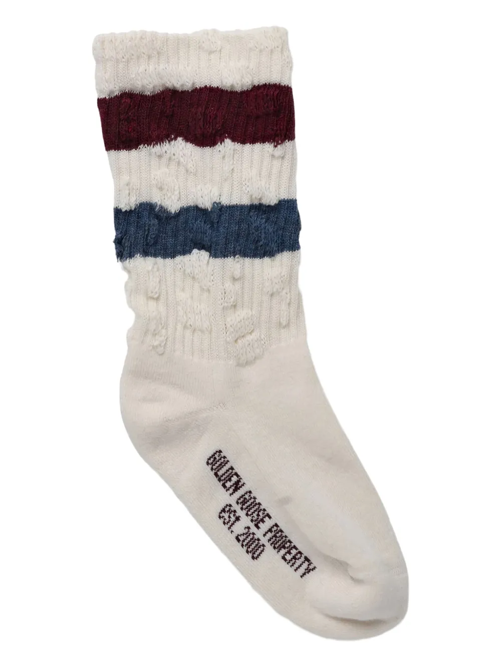 Носки с эффектом потертости Golden Goose Kids, белый
Носки с эффектом потертости Golden Goose Kids, белый