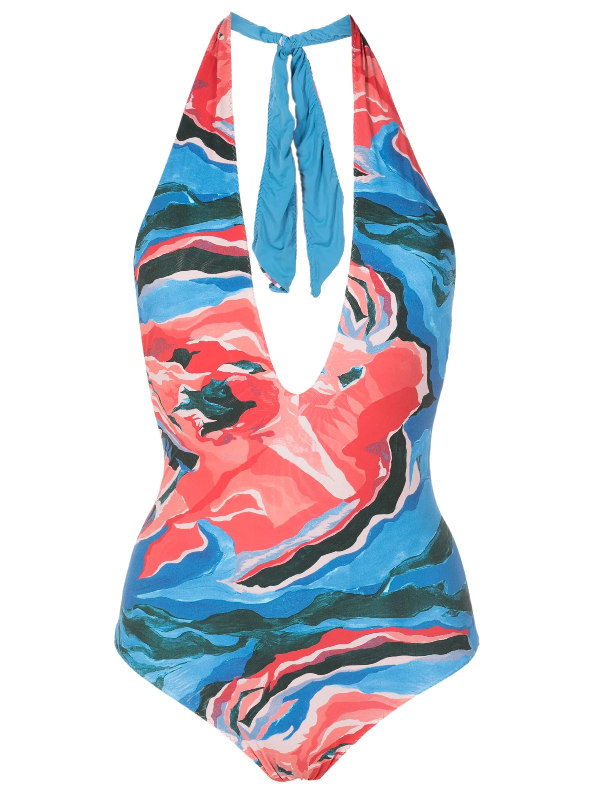 Купальник Baron с глубоким вырезом Clube Bossa, синий
Купальник Baron с глубоким вырезом Clube Bossa, синий