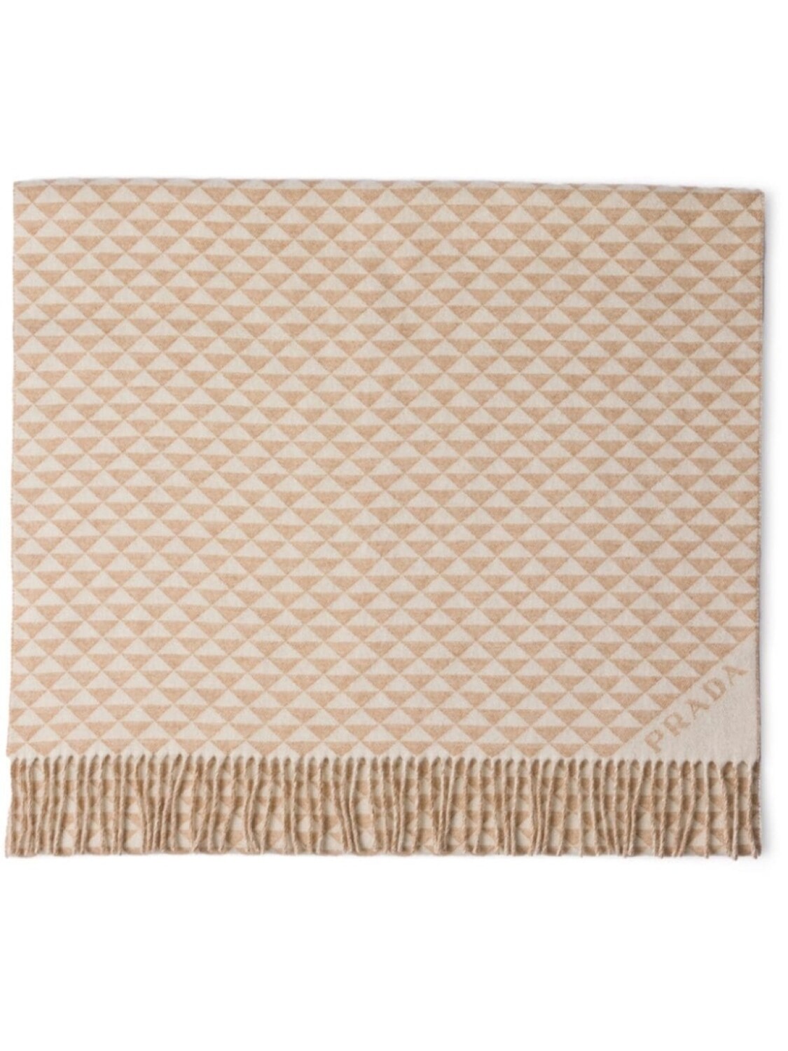 Шаль с жаккардовым логотипом Prada, нейтральный цвет
Шаль с жаккардовым логотипом Prada, нейтральный цвет