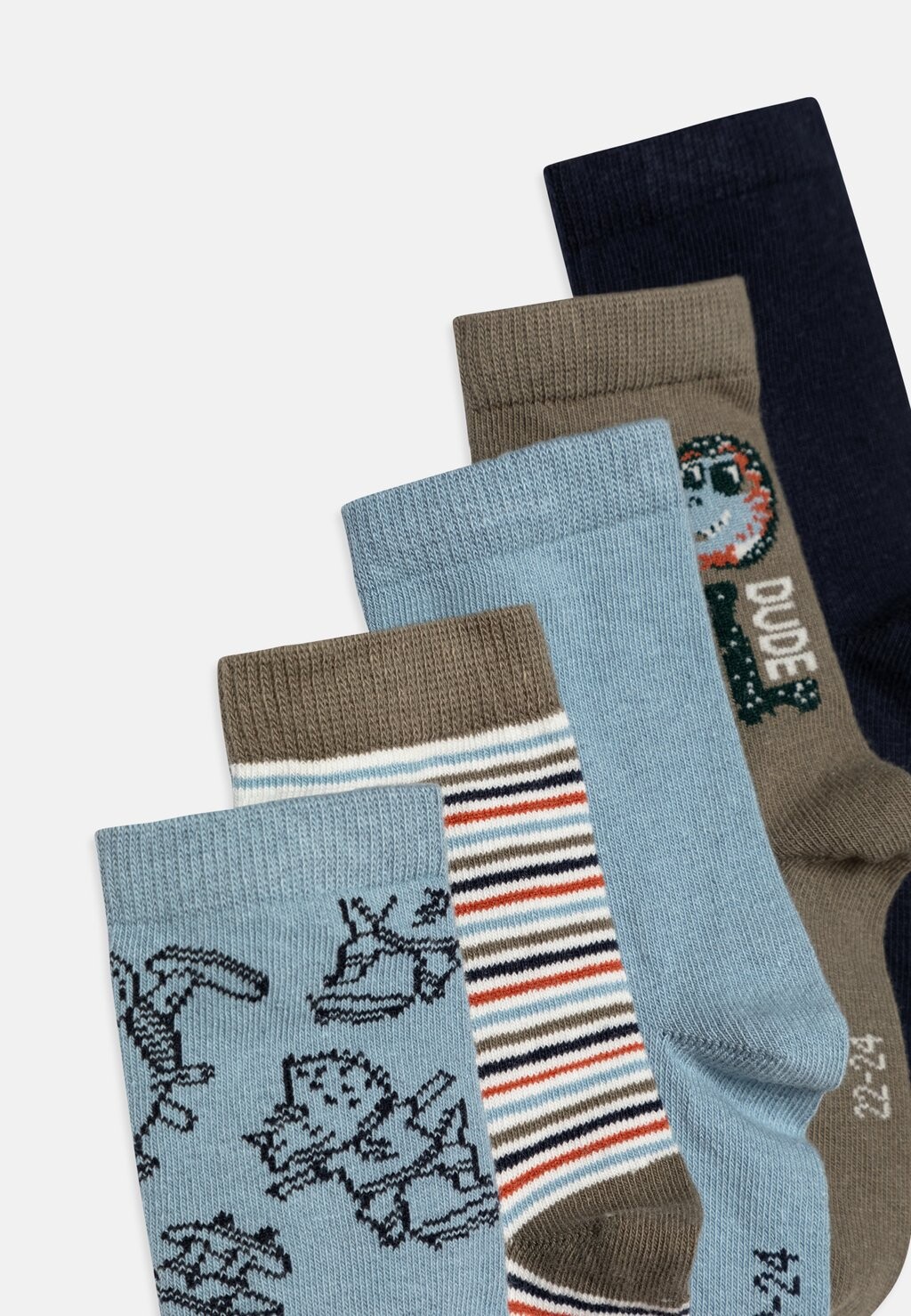 Носки NMMVAGN UNISEX 5 PACK Name it, зеленый 
Носки NMMVAGN UNISEX 5 PACK Name it, зеленый