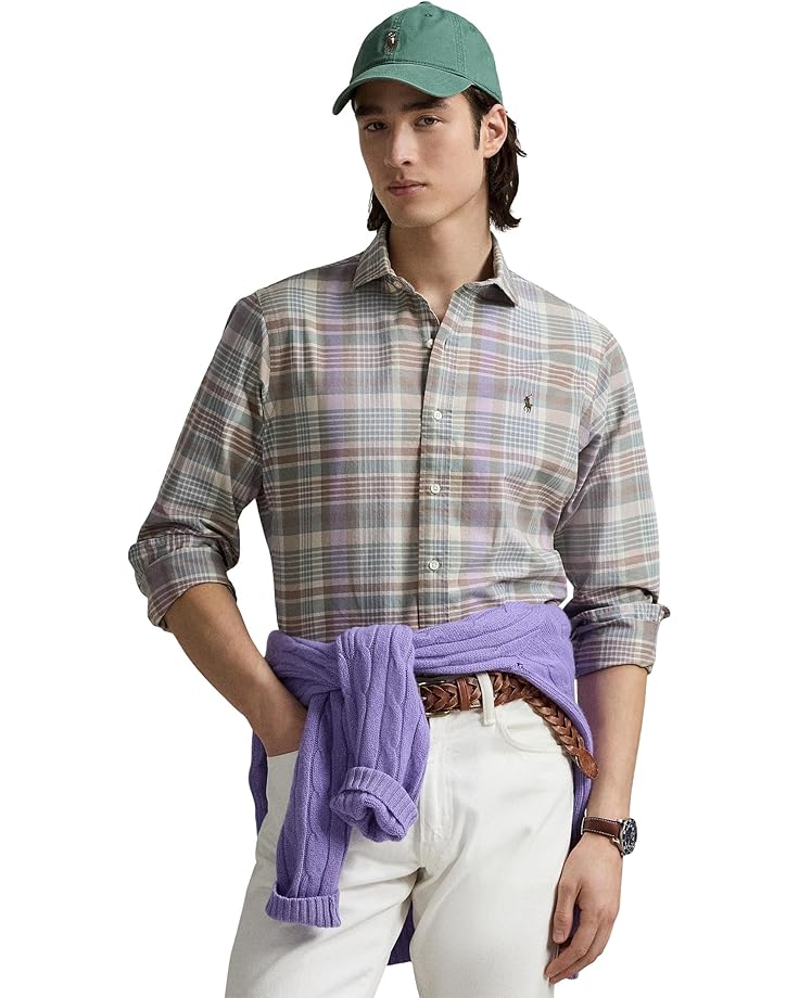 Поло Polo Ralph Lauren Classic Fit Plaid Performance Shirt, цвет Khaki/Green/Multi
Поло Polo Ralph Lauren Classic Fit Plaid Performance Shirt, цвет Khaki/Green/Multi