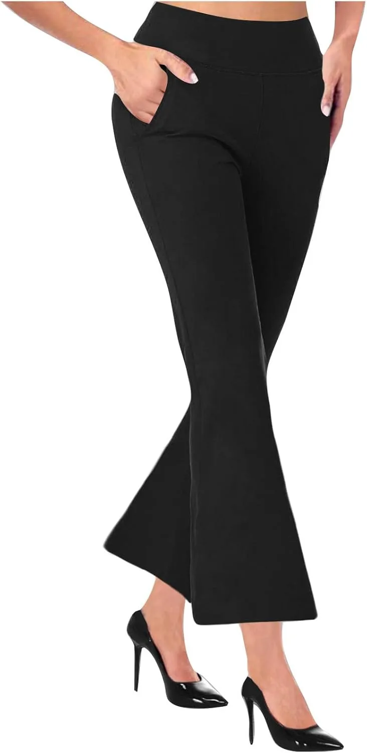 JOAU Capri Pants для женщин, летние, деловые-повседневные, эластичные, с высокой талией
JOAU Capri Pants для женщин, летние, деловые-повседневные, эластичные, с высокой талией