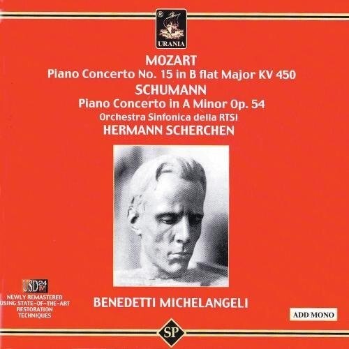 CD диск Mozart / Schumann / Scherchen / Michelangeli: Piano Cto 15 / Piano Cto Op 54
CD диск Mozart / Schumann / Scherchen / Michelangeli: Piano Cto 15 / Piano Cto Op 54
