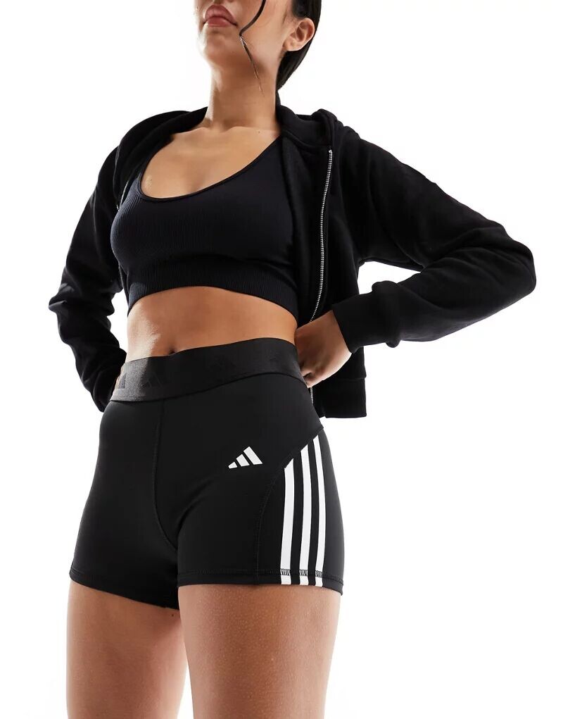 Черные узкие шорты adidas Training Hyperglam с внутренним швом 3 дюйма adidas performance
Черные узкие шорты adidas Training Hyperglam с внутренним швом 3 дюйма adidas performance