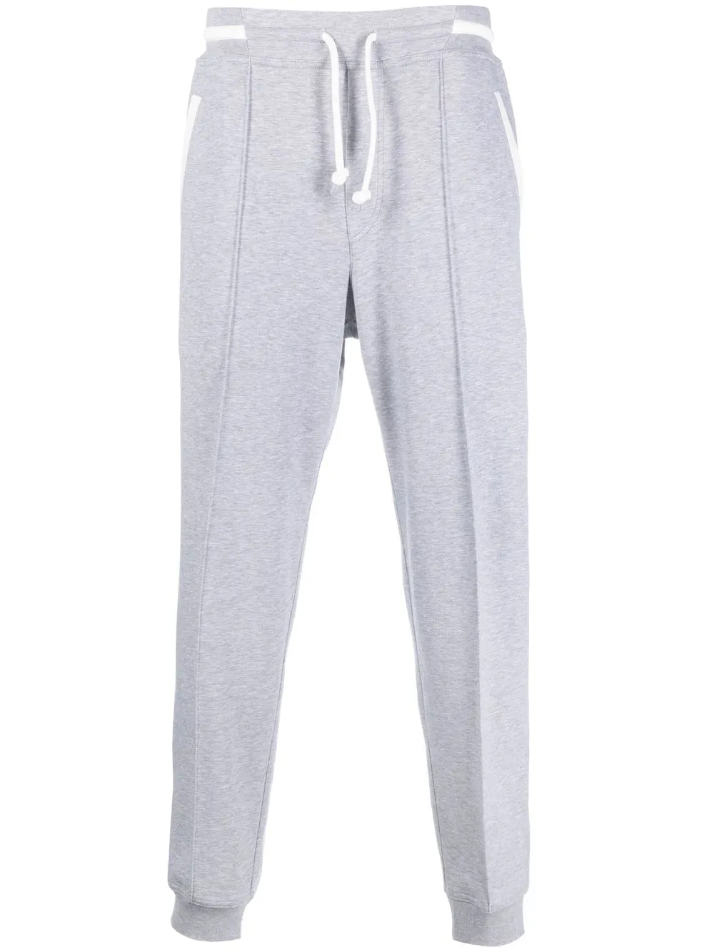 Спортивные брюки с кулиской Brunello Cucinelli, серый 
Спортивные брюки с кулиской Brunello Cucinelli, серый