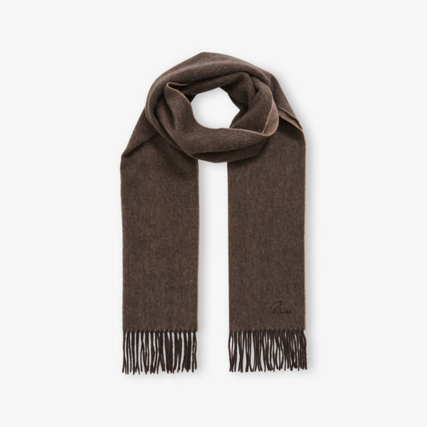 Шарф шерстяной Reiss Picton с кашемиром, коричневый
Шарф шерстяной Reiss Picton с кашемиром, коричневый