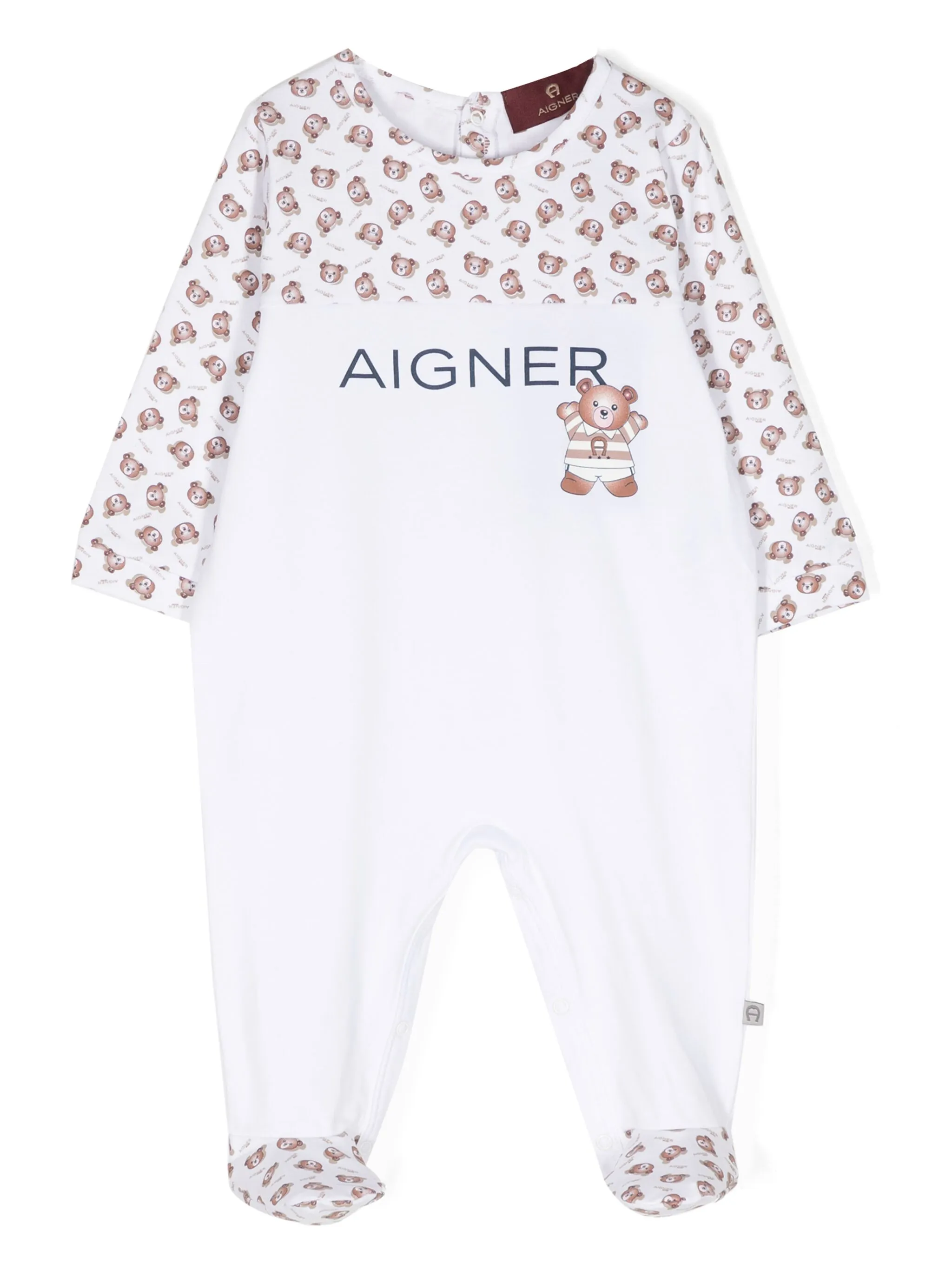 Пижама с принтом Aigner Kids, белый
Пижама с принтом Aigner Kids, белый