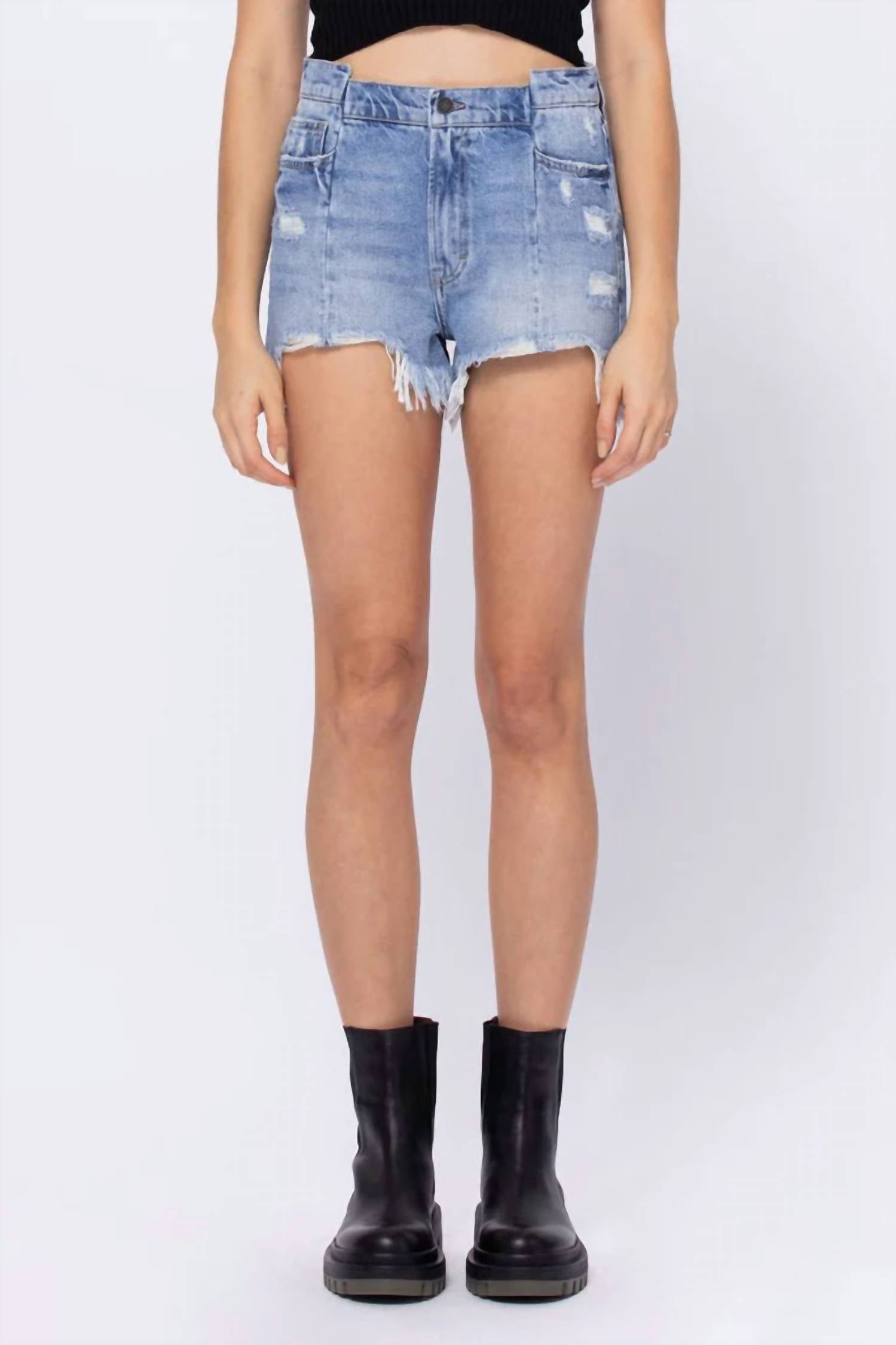 Шорты Sofie Mom в средне-синем цвете HIDDEN
Шорты Sofie Mom в средне-синем цвете HIDDEN