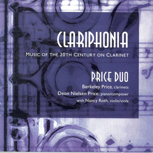 CD диск Clariphonia: Music of 20th Ctry on Clarinet / Var: Clariphonia: Music of 20th Ctry on Clarinet / Various
CD диск Clariphonia: Music of 20th Ctry on Clarinet / Var: Clariphonia: Music of 20th Ctry on Clarinet / Various