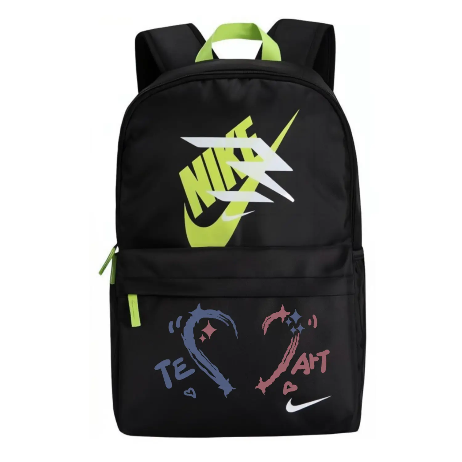 Nike Полиэстеровый рюкзак унисекс с цветочным принтом, Heart A
Nike Полиэстеровый рюкзак унисекс с цветочным принтом, Heart A