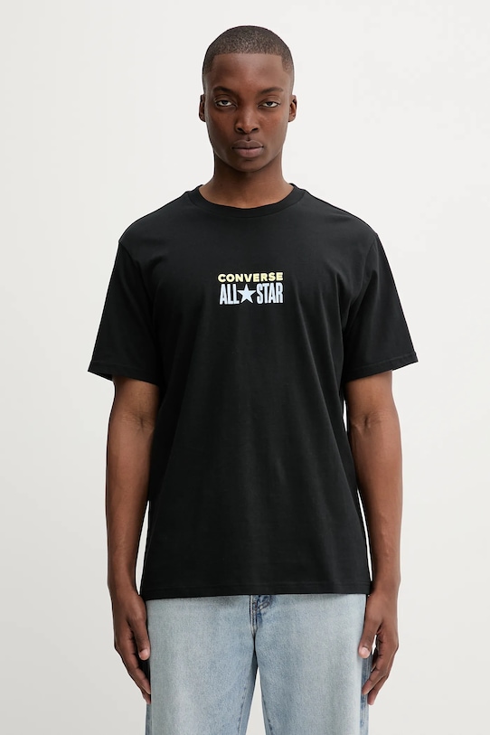 Хлопковая футболка Converse, черный
Хлопковая футболка Converse, черный