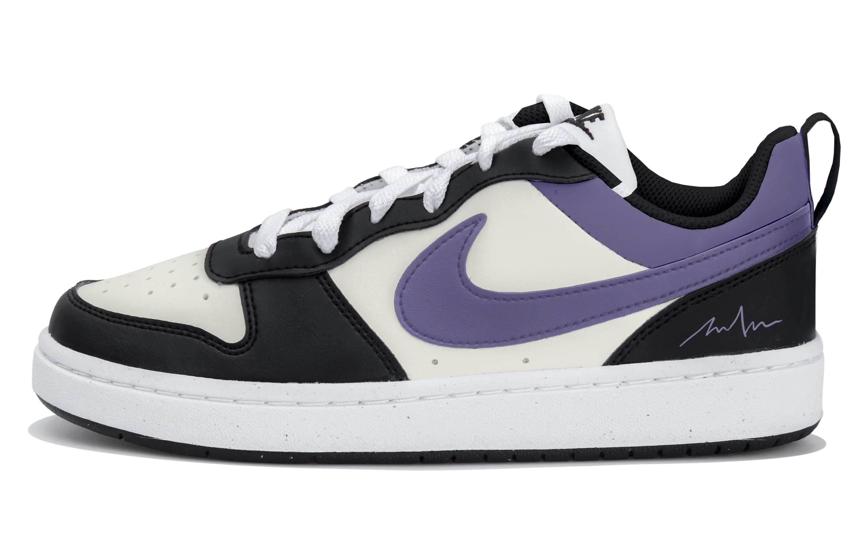 Низкие детские кроссовки для скейтбординга Court Borough для подростков Nike, бежевый/черный/фиолетовый
Низкие детские кроссовки для скейтбординга Court Borough для подростков Nike, бежевый/черный/фиолетовый