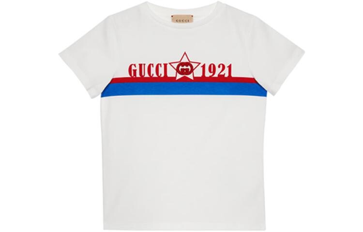 Футболка детская Gucci, белый / синий / красный
Футболка детская Gucci, белый / синий / красный
