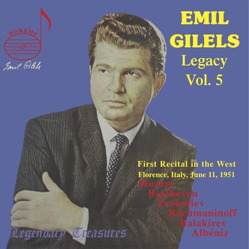 CD диск Gilels, Emil: Legacy 5 
CD диск Gilels, Emil: Legacy 5