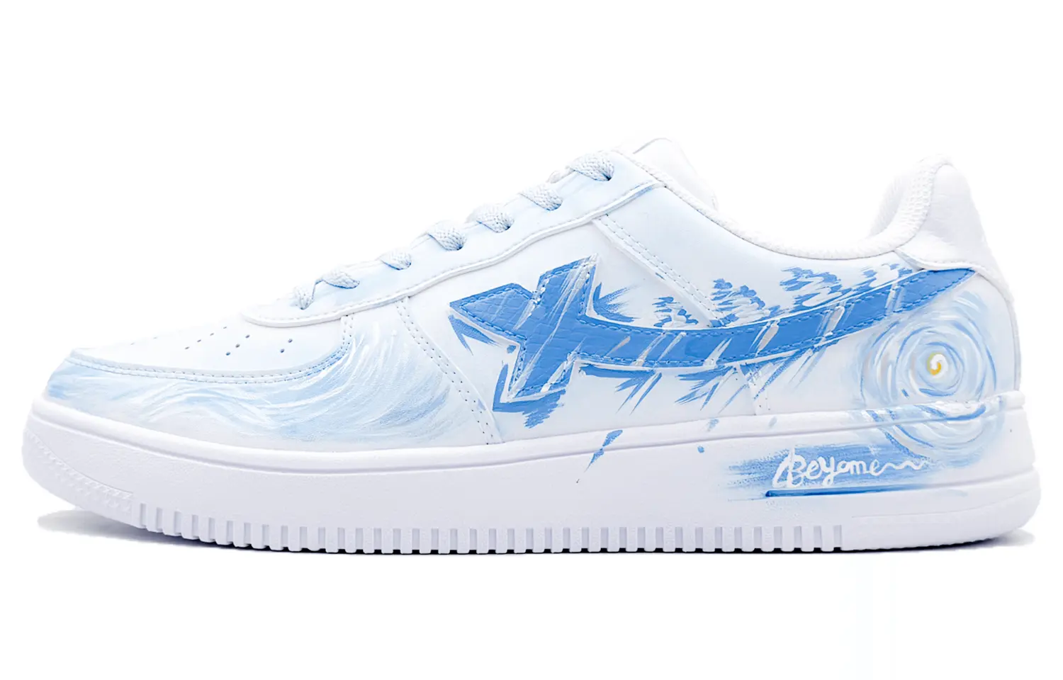 XTEP Кроссовки Air Force One с низким верхом для скейтборда, износостойкие, противоскользящие, мужские, сине-белые
XTEP Кроссовки Air Force One с низким верхом для скейтборда, износостойкие, противоскользящие, мужские, сине-белые