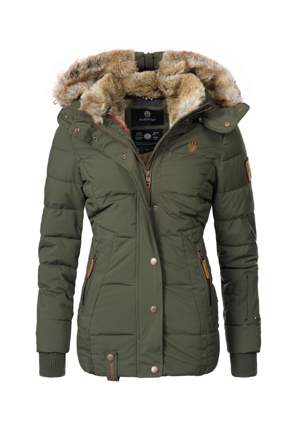 Некоо зимняя куртка MARIKOO, зеленый
Некоо зимняя куртка MARIKOO, зеленый