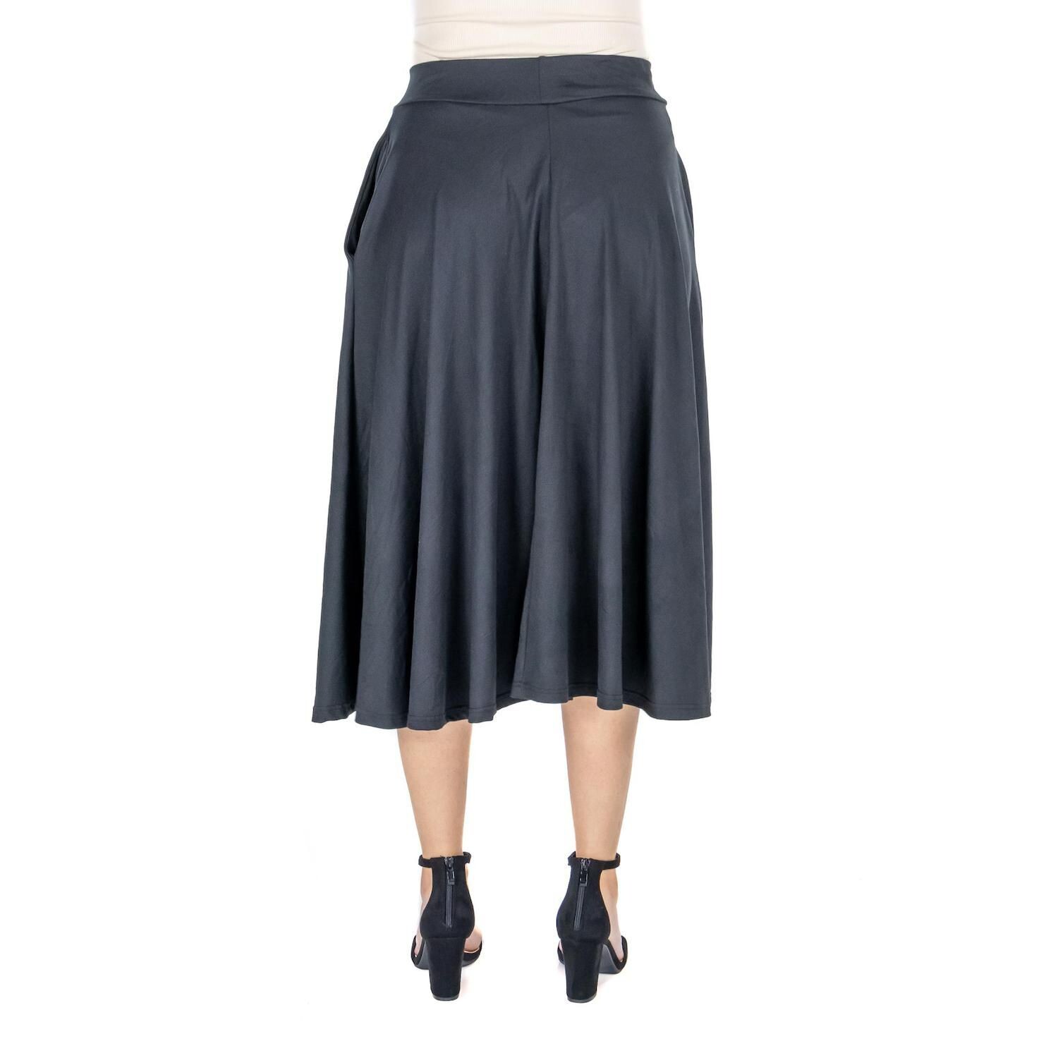Женская однотонная плиссированная юбка миди 24Seven Comfort Apparel 24Seven Comfort, серый
Женская однотонная плиссированная юбка миди 24Seven Comfort Apparel 24Seven Comfort, серый