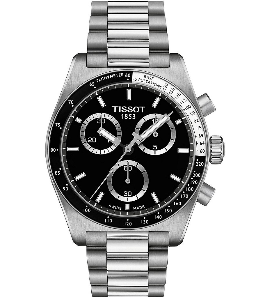Мужские часы Tissot Prs516 с кварцевым хронографом и браслетом из нержавеющей стали, серебро
Мужские часы Tissot Prs516 с кварцевым хронографом и браслетом из нержавеющей стали, серебро