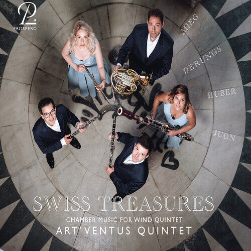 CD диск Mieg / Huber / Art Ventus Quintet: Swiss Treasures
CD диск Mieg / Huber / Art Ventus Quintet: Swiss Treasures
