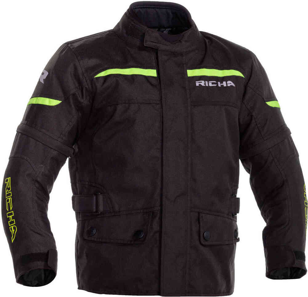 Водонепроницаемая детская мотоциклетная текстильная куртка Tipo Richa, черный желтый
Водонепроницаемая детская мотоциклетная текстильная куртка Tipo Richa, черный желтый