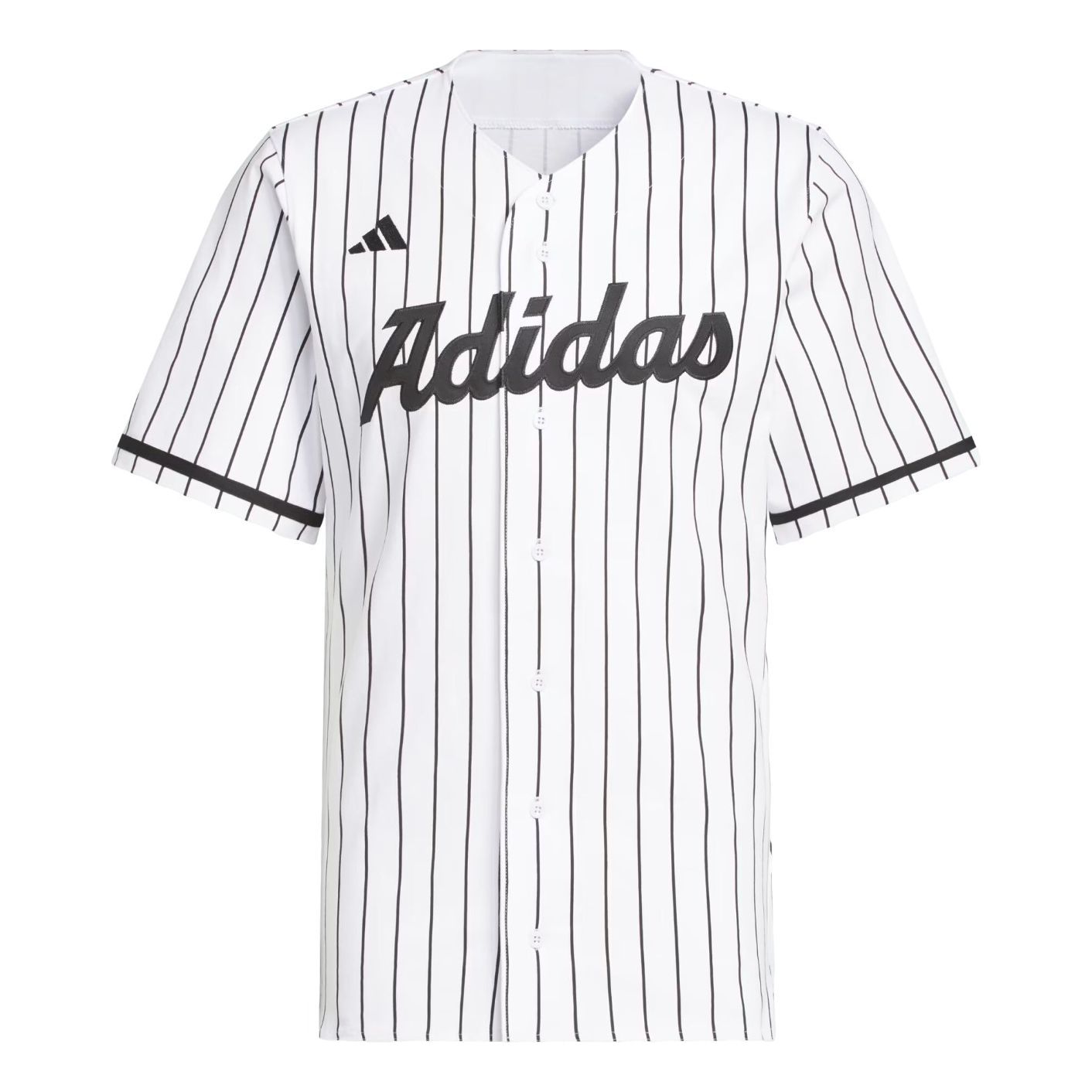 Хлопковая футболка Adidas Dugout Full Button 'White Black'
Хлопковая футболка Adidas Dugout Full Button 'White Black'