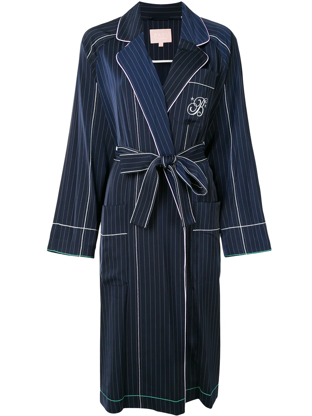 Полосатая куртка с запахом BAPY BY *A BATHING APE, синий
Полосатая куртка с запахом BAPY BY *A BATHING APE, синий