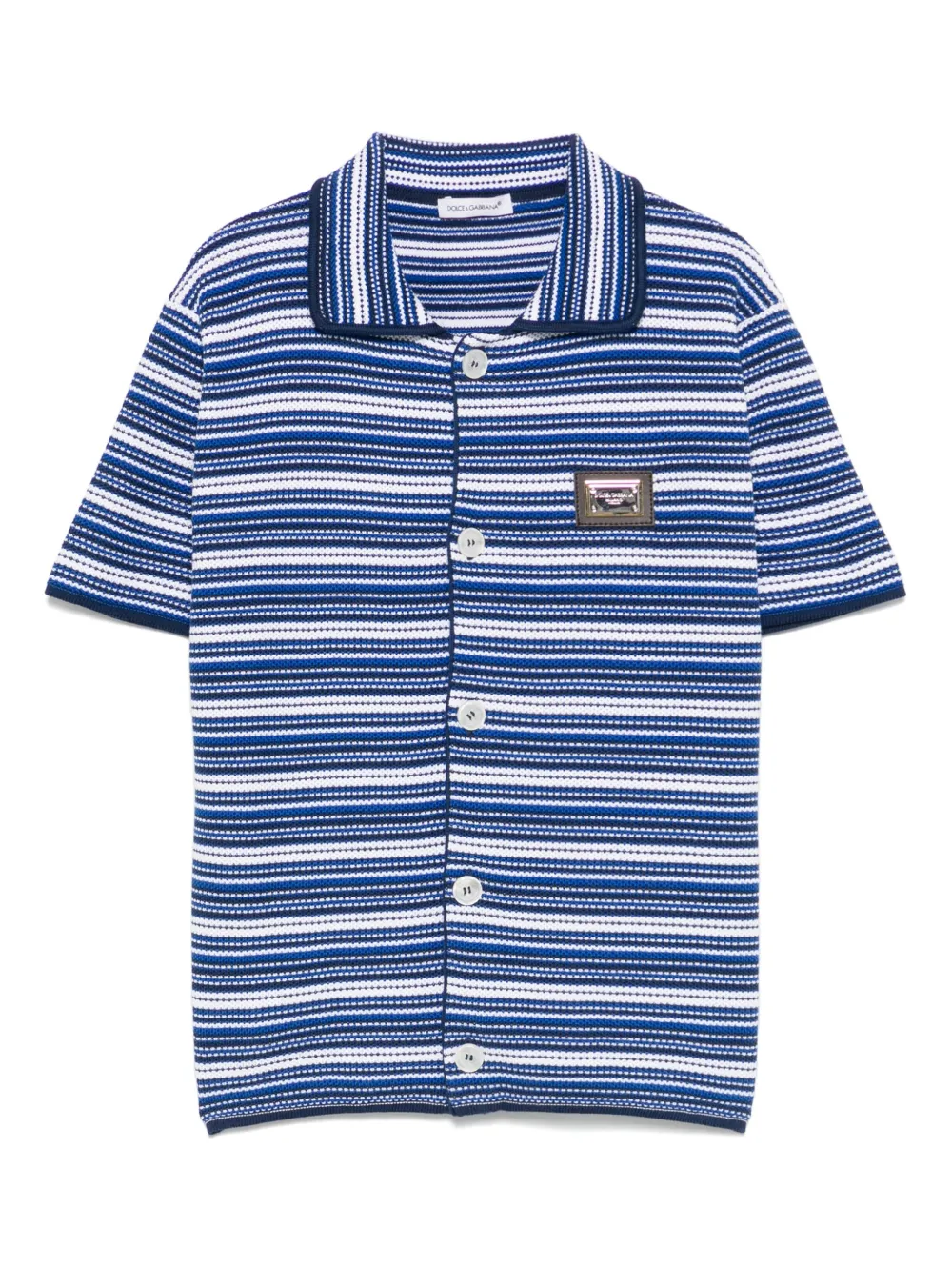 Трикотажная рубашка Dolce & Gabbana Kids, синий
Трикотажная рубашка Dolce & Gabbana Kids, синий