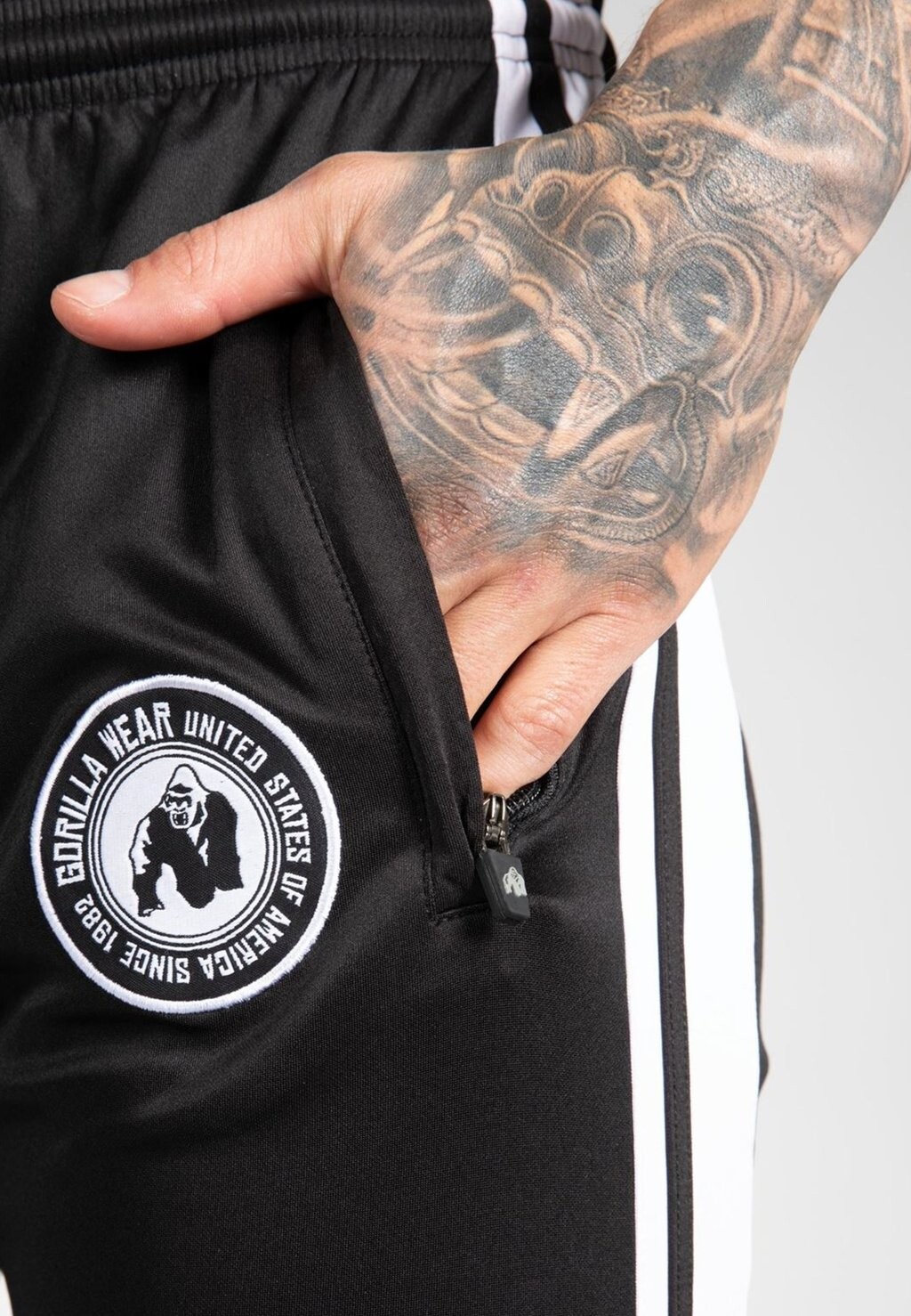 Спортивные штаны Stratford Gorilla Wear, черные
Спортивные штаны Stratford Gorilla Wear, черные