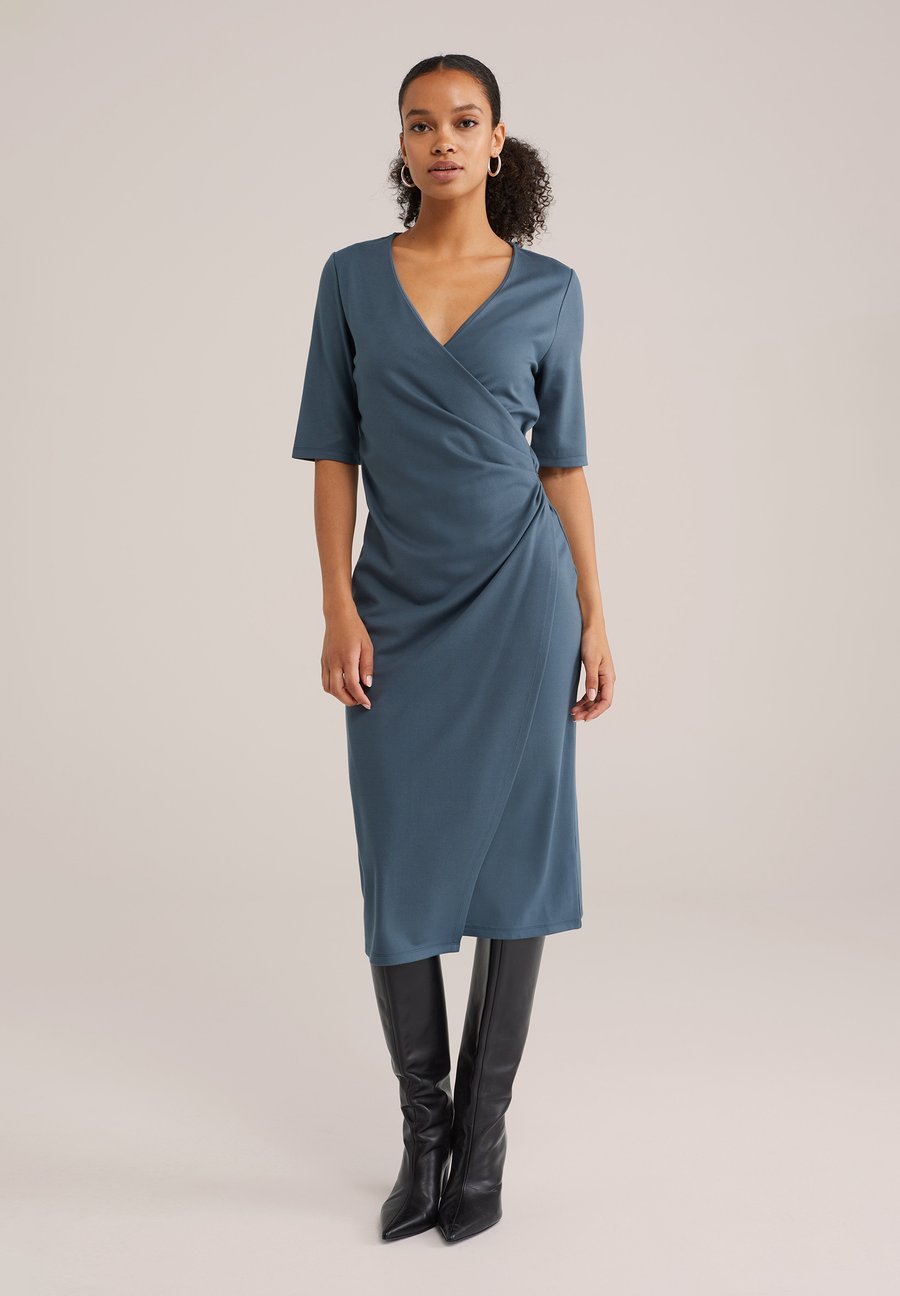 Платье WE Fashion Jersey dress, Greyish Blue/Blue-Grey
Платье WE Fashion Jersey dress, Greyish Blue/Blue-Grey