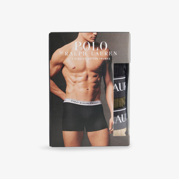 Боксеры классические Polo Ralph Lauren с фирменной резинкой, 3 штуки
Боксеры классические Polo Ralph Lauren с фирменной резинкой, 3 штуки