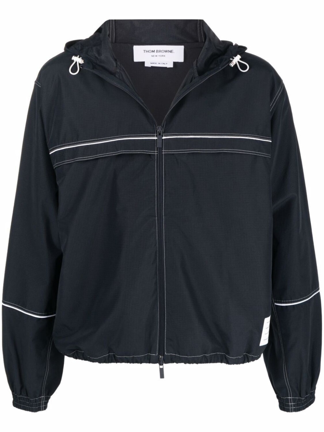 Thom Browne куртка с капюшоном и контрастной строчкой, синий
Thom Browne куртка с капюшоном и контрастной строчкой, синий