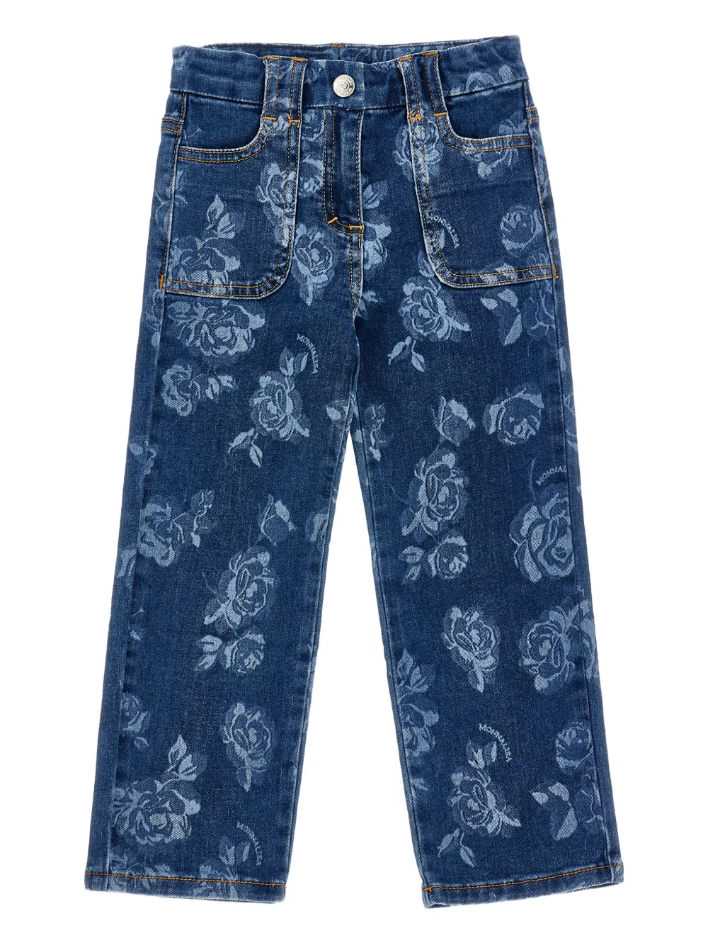 Джинсы с принтом Monnalisa, синий
Джинсы с принтом Monnalisa, синий