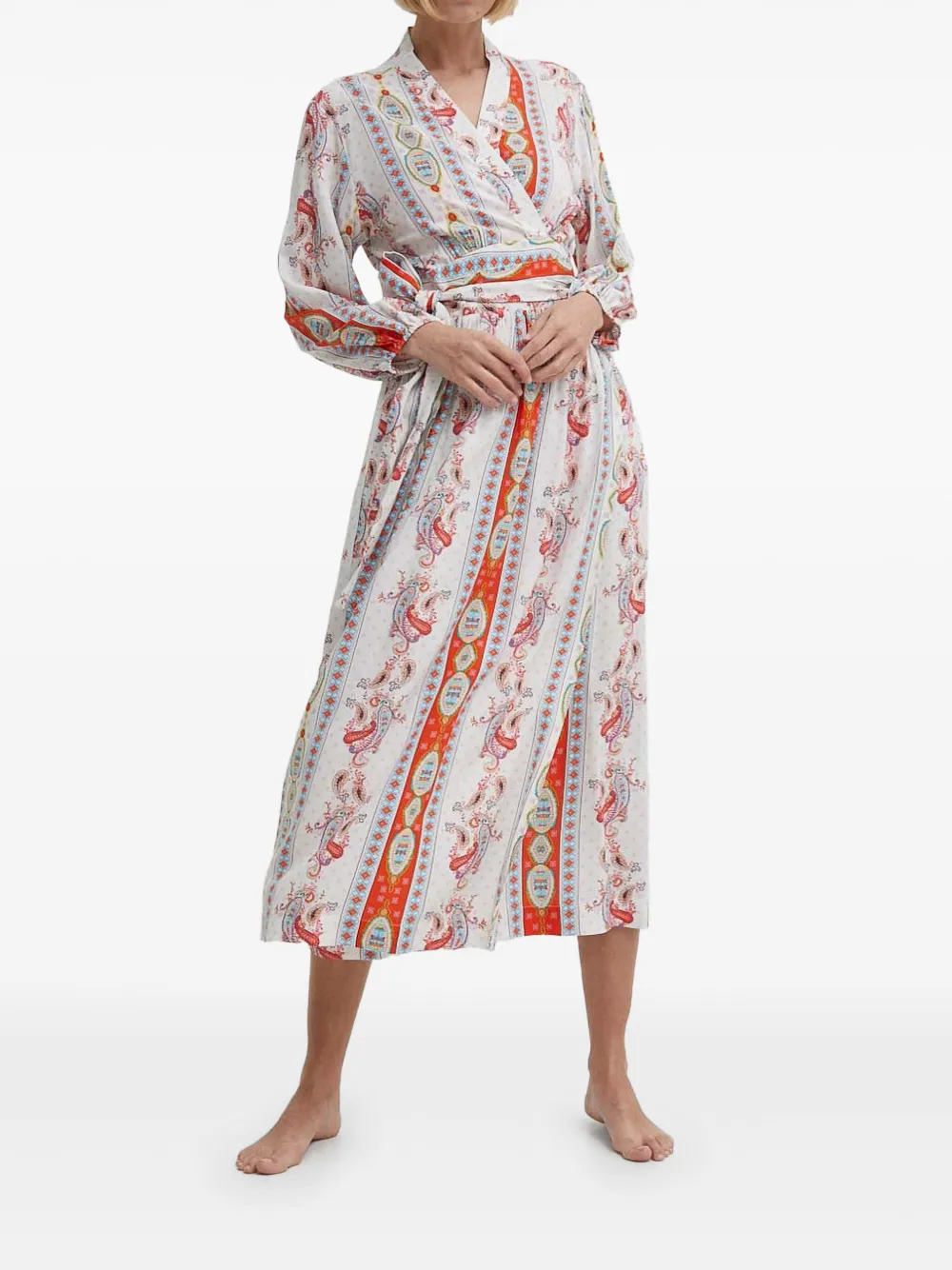 Платье миди Rachel с принтом Melissa Odabash, белый
Платье миди Rachel с принтом Melissa Odabash, белый