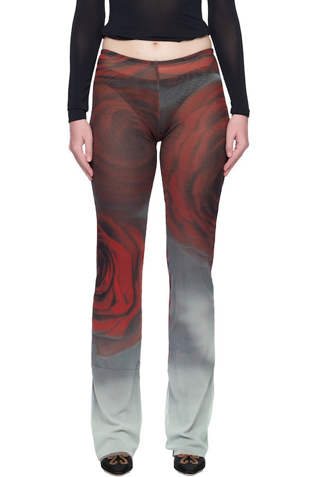 Домашние брюки «Размытые розы» Jean Paul Gaultier, красный
Домашние брюки «Размытые розы» Jean Paul Gaultier, красный