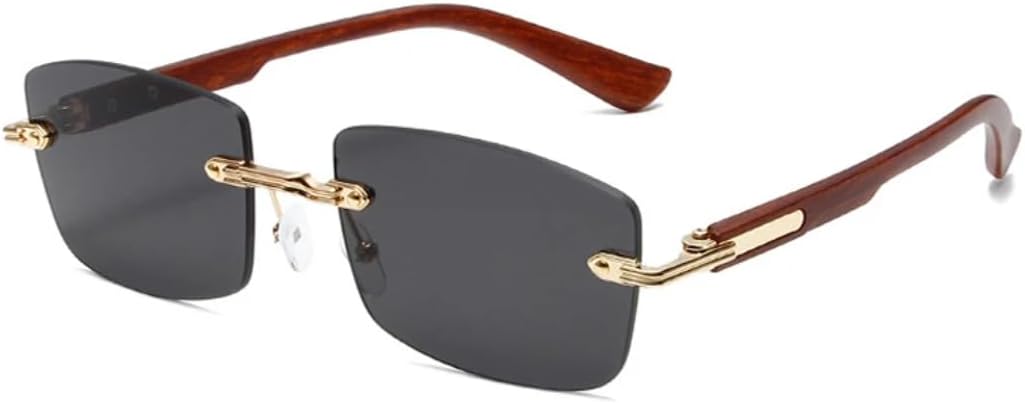 Популярные модные женские солнцезащитные очки в винтажном стиле, без оправы, прозрачные, с градиентом, защита от УФ-излучения UV400, мужские в стиле панк UUPTTPL, Golden Grey
Популярные модные женские солнцезащитные очки в винтажном стиле, без оправы, прозрачные, с градиентом, защита от УФ-излучения UV400, мужские в стиле панк UUPTTPL, Golden Grey