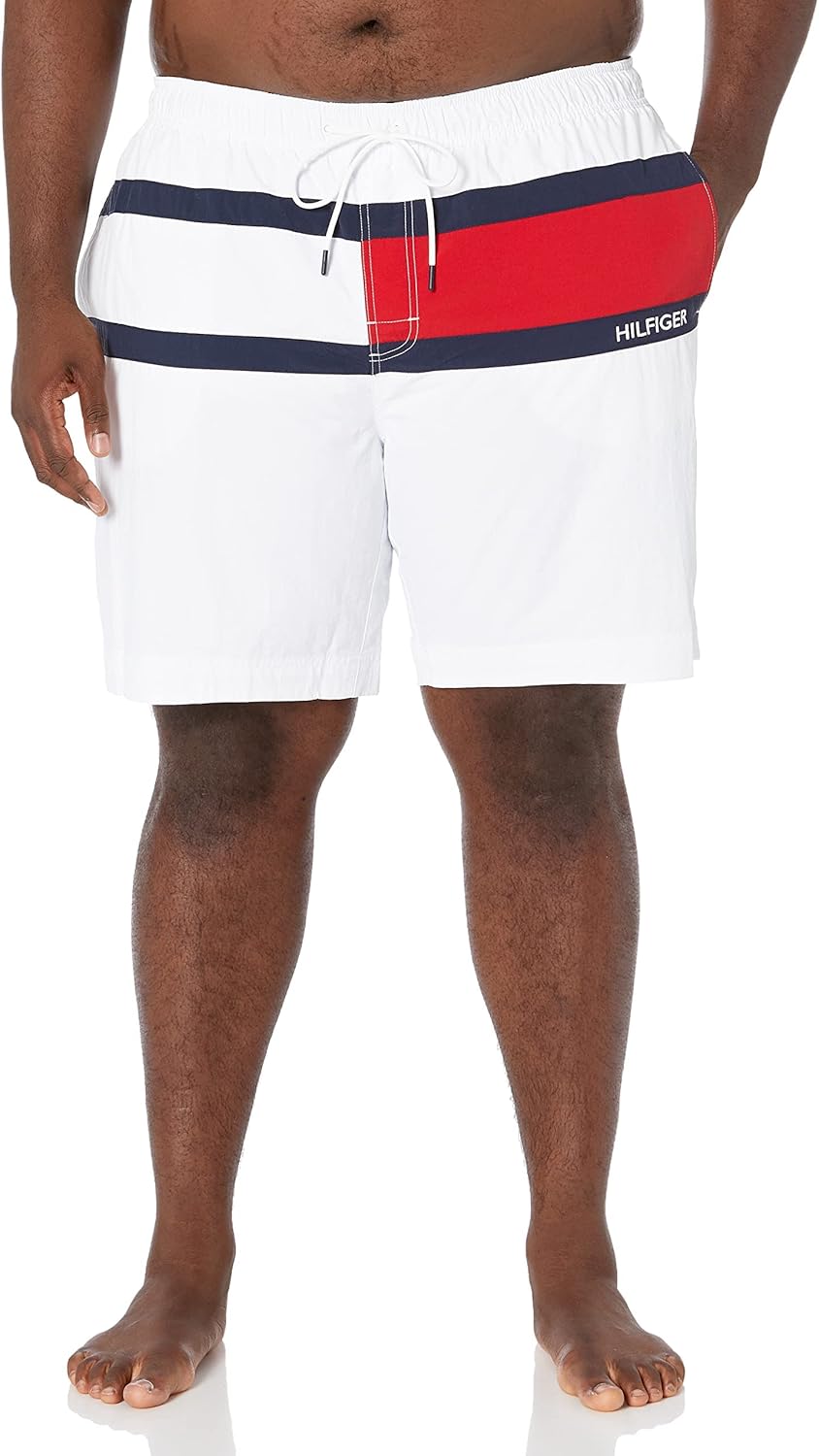 Мужские плавки Tommy Hilfiger Big & Tall с логотипом, 7 дюймов, быстросохнущие, Bright White
Мужские плавки Tommy Hilfiger Big & Tall с логотипом, 7 дюймов, быстросохнущие, Bright White