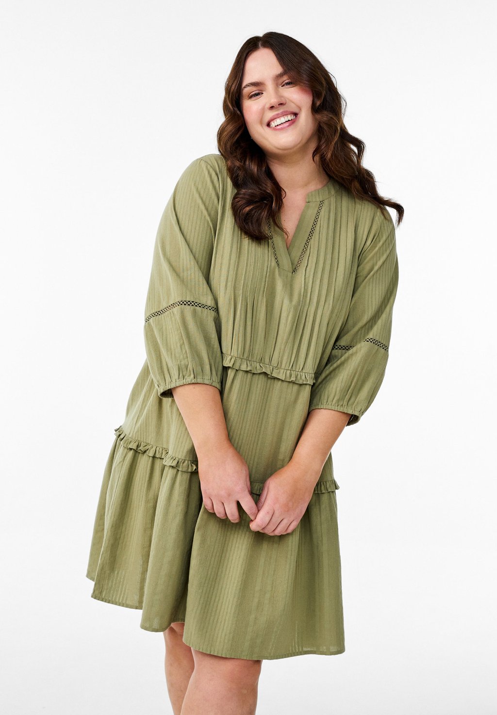 Повседневное платье Zizzi, темно-зеленый
Повседневное платье Zizzi, темно-зеленый