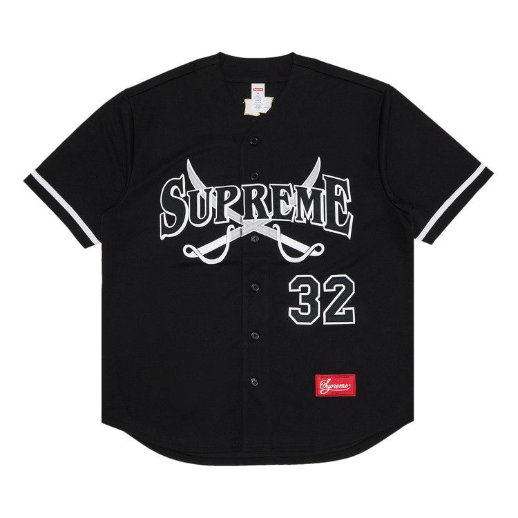 Джерси Supreme Swords Baseball Jersey, Black
Джерси Supreme Swords Baseball Jersey, Black