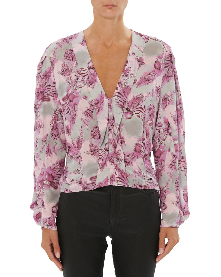 Топ с длинным рукавом IRO, фиолетовый/серый
Топ с длинным рукавом IRO, фиолетовый/серый