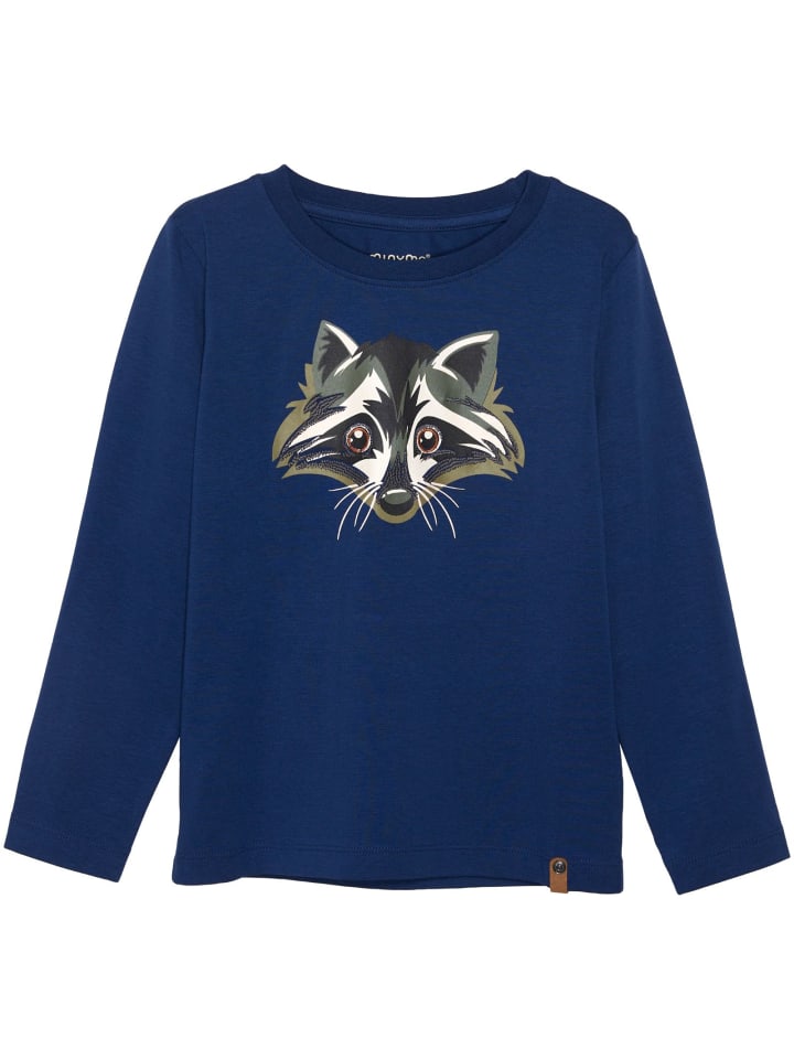 Рубашка с длинным рукавом Minymo, темно-синий 
Рубашка с длинным рукавом Minymo, темно-синий