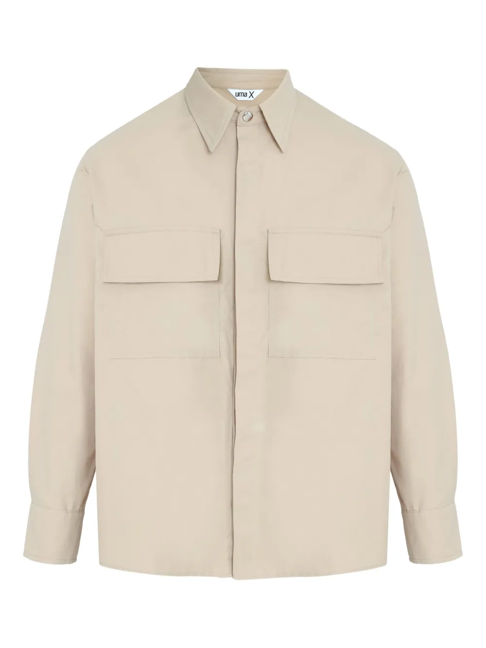 Куртка-рубашка с накладными карманами Uma | Raquel Davidowicz, нейтральный
Куртка-рубашка с накладными карманами Uma | Raquel Davidowicz, нейтральный