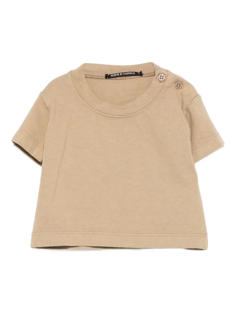 Хлопковая футболка с застежкой на пуговицы Album Di Famiglia Kids, нейтральный
Хлопковая футболка с застежкой на пуговицы Album Di Famiglia Kids, нейтральный