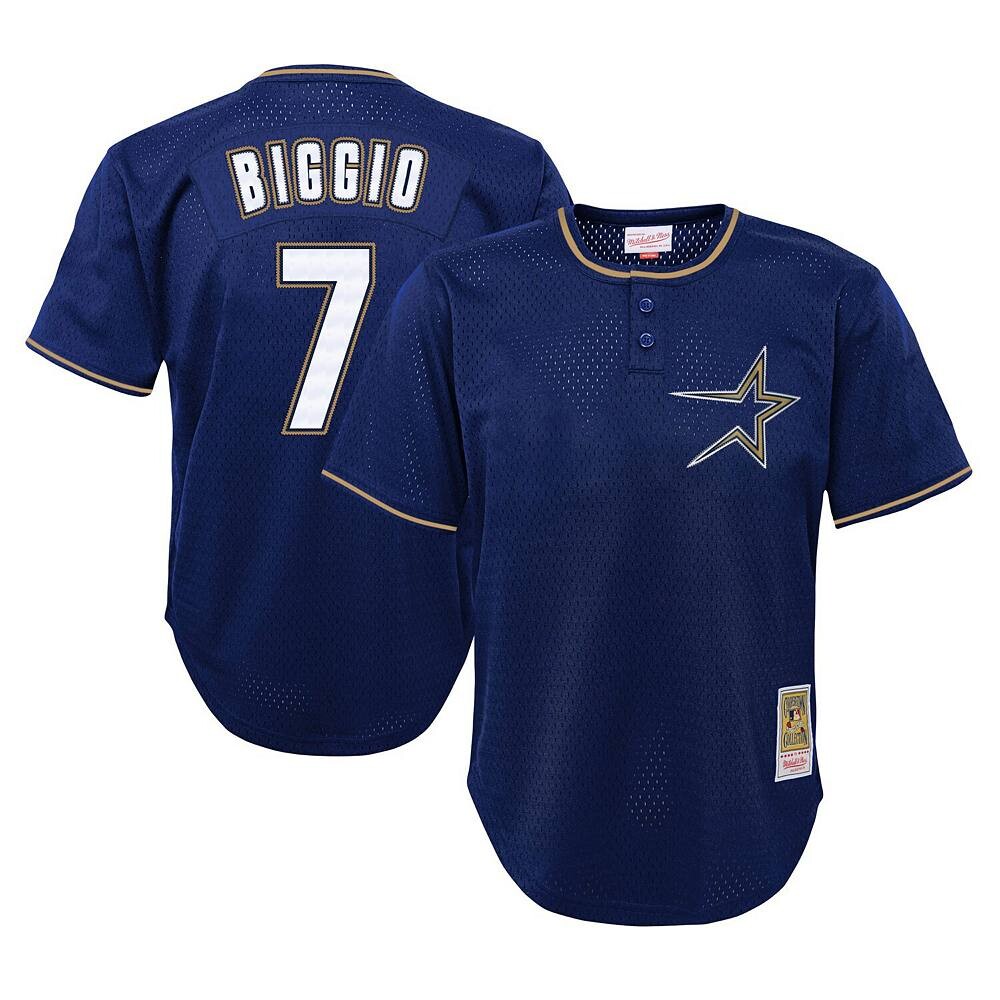 Молодежный тренировочный трикотаж Mitchell & Ness Craig Biggio Navy Houston Astros Cooperstown Collection, цвет Ast Navy
Молодежный тренировочный трикотаж Mitchell & Ness Craig Biggio Navy Houston Astros Cooperstown Collection, цвет Ast Navy