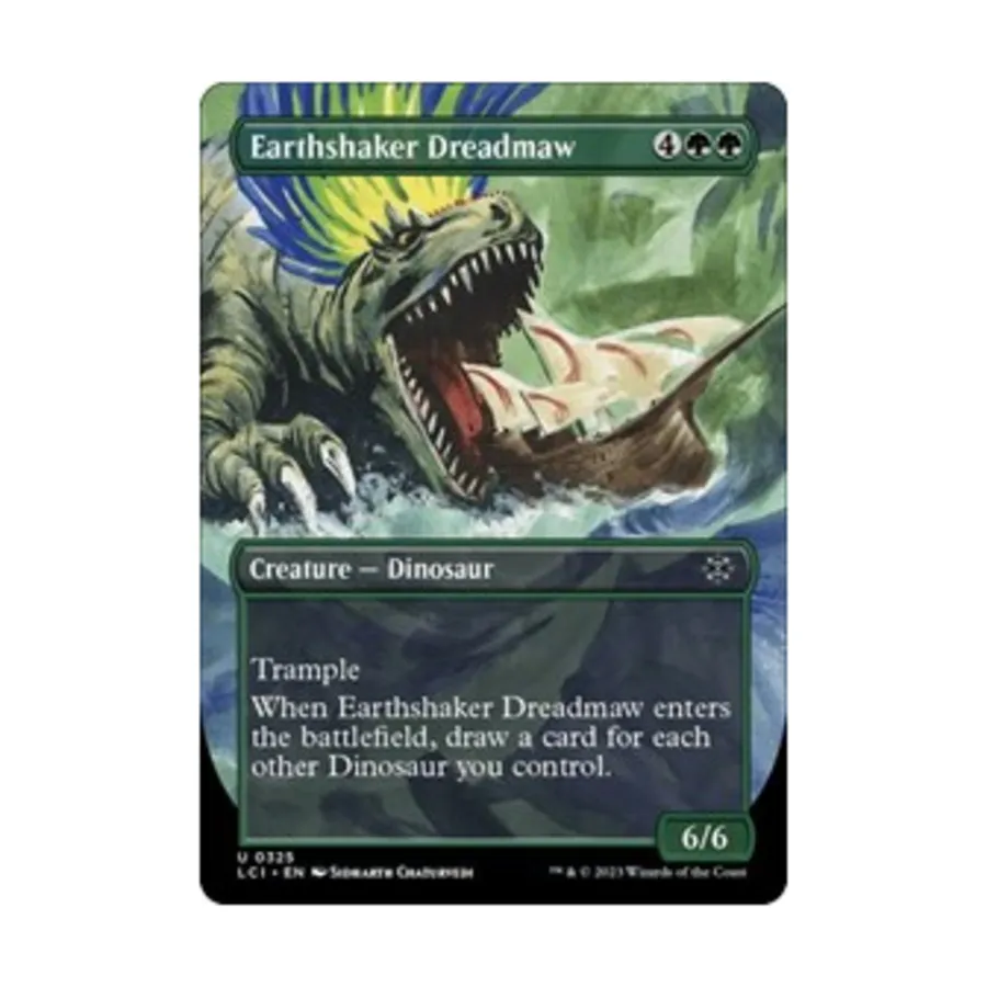 CCG Землетряс Грозной Пасти (Без границ) (U), MTG - The Lost Caverns of Ixalan
CCG Землетряс Грозной Пасти (Без границ) (U), MTG - The Lost Caverns of Ixalan