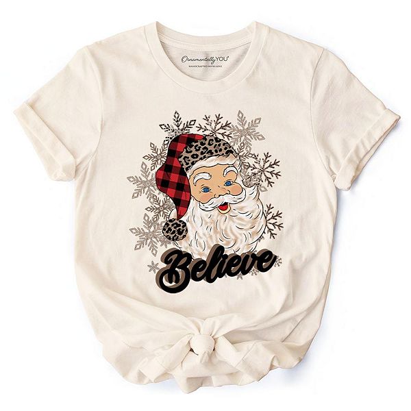 Футболка Believe Santa в клетку Buffalo, винтажная рождественская Ornamentallyyou, Natural
Футболка Believe Santa в клетку Buffalo, винтажная рождественская Ornamentallyyou, Natural