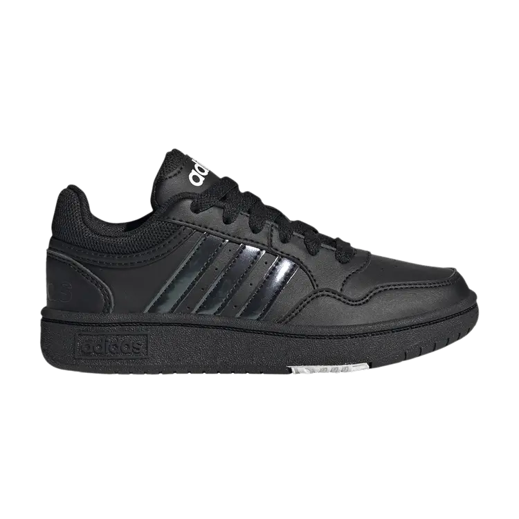 Кроссовки adidas Hoops 3.0 K 'Black Iridescent', черный
Кроссовки adidas Hoops 3.0 K 'Black Iridescent', черный