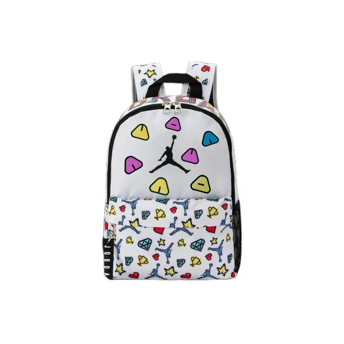 Jordan Полиэстеровый рюкзак обычный унисекс белый, Cute Star Diamond
Jordan Полиэстеровый рюкзак обычный унисекс белый, Cute Star Diamond